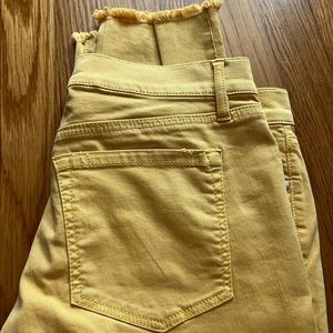 LOFT Frayed Hem Modern Skinny Crop jeans Size 4/27